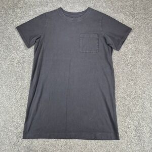 Everlane Organic Cotton Pocket Tee Mens Large Black Short Sleeve T-Shirt